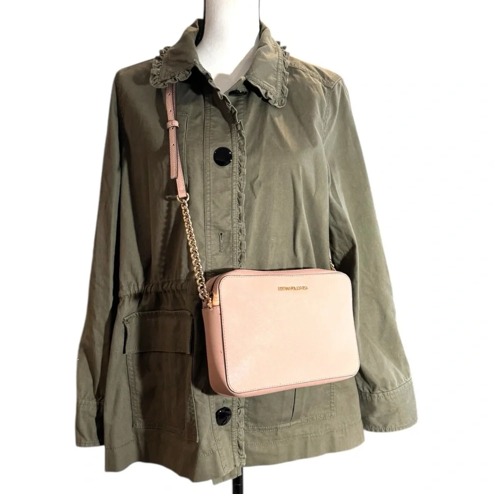 Michael Kors Jet Set Crossbody Bag blush